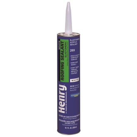 HENRY White Acrylic Roof Sealant 10.1 oz HE289004